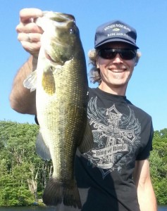 5 lb. Bass Caught on Salty B-Bug